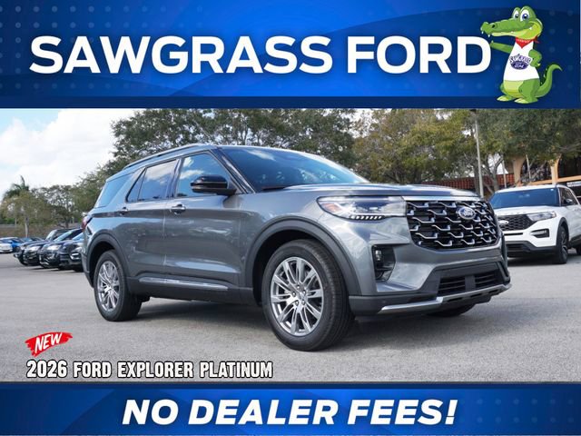 New 2026 Ford Explorer Platinum RWD image 1