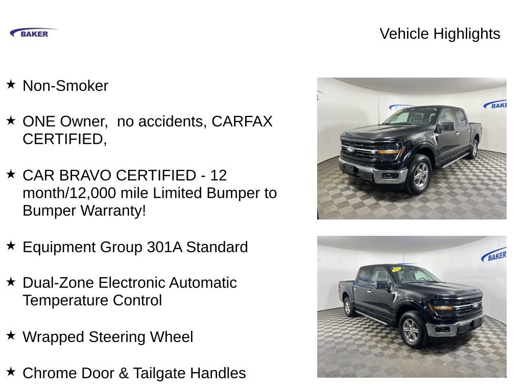Used 2025 Ford F150 XLT w/ Equipment Group 301A Standard image 4