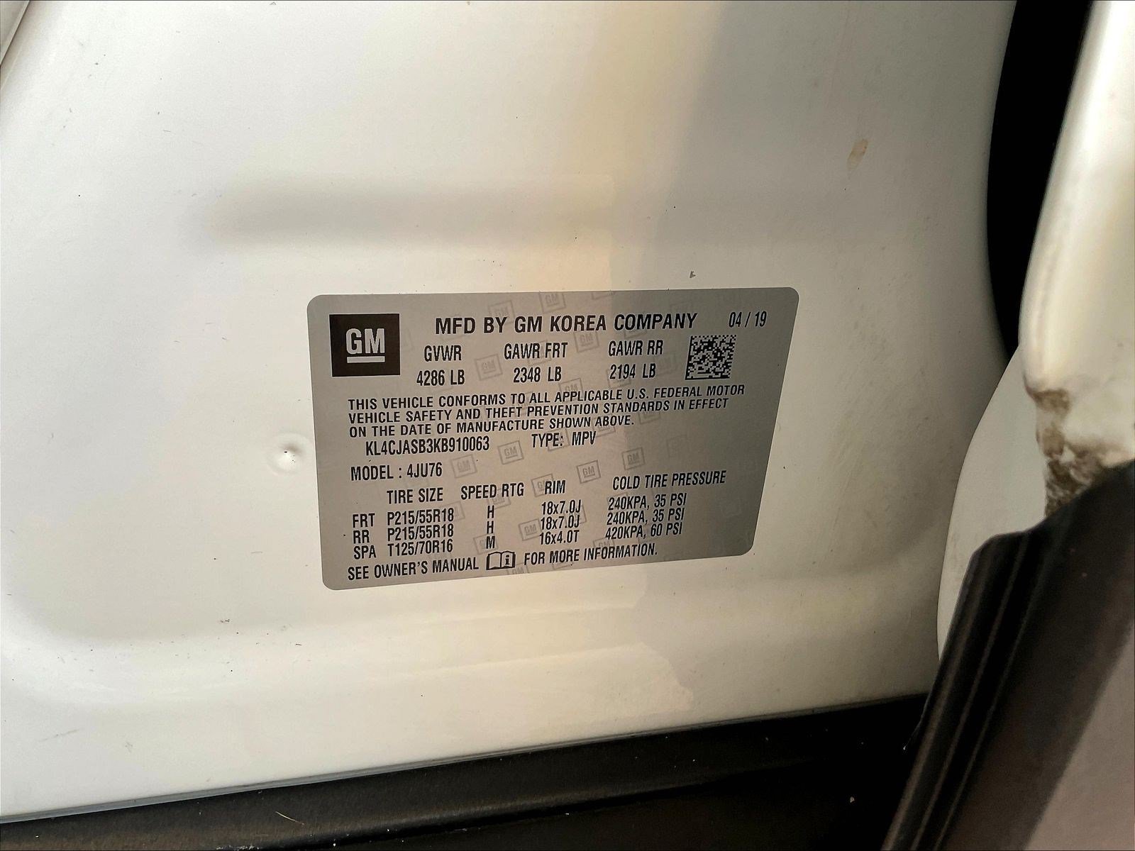 Used 2019 Buick Encore Preferred FWD image 17