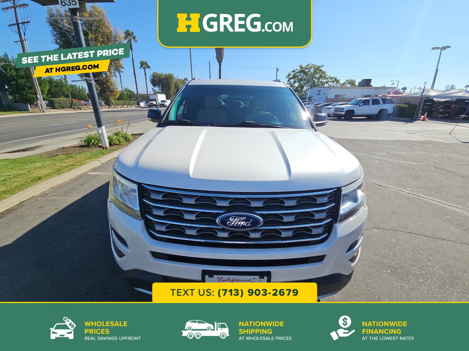 Used 2017 Ford Explorer XLT w/ Equipment Group 201A FWD image 1