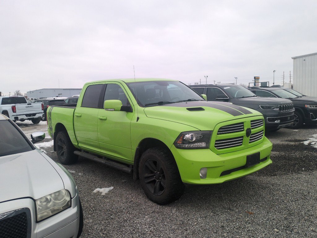 Used 2017 RAM 1500 Sport w/ Sublime Green Sport Package image 4
