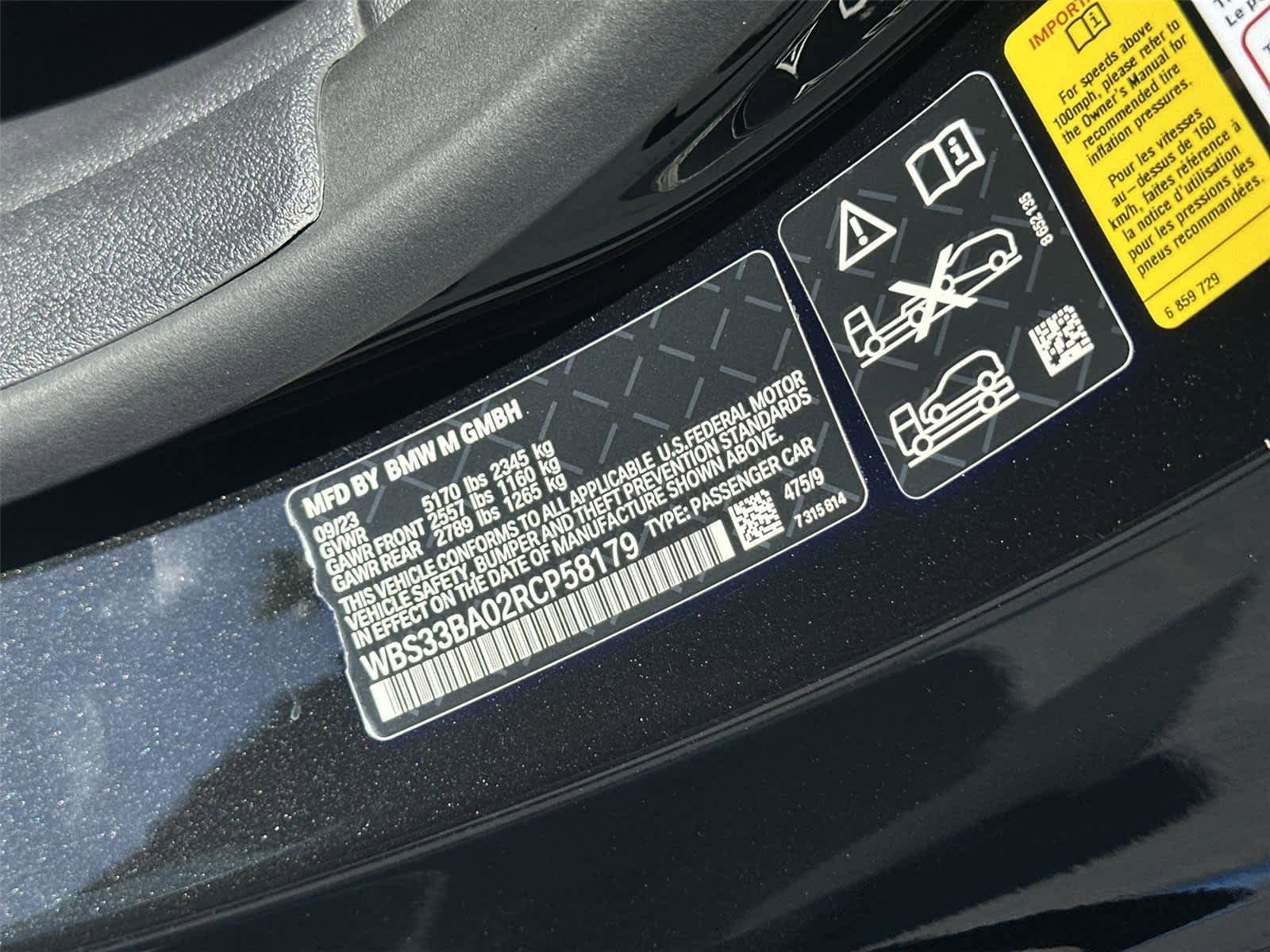 Used 2024 BMW M4 xDrive Competition AWD/4WD image 22