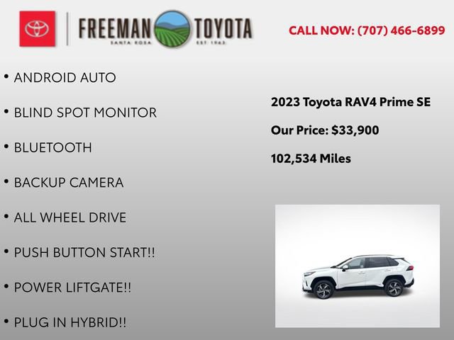 Used 2023 Toyota RAV4 SE w/ Weather & Moonroof Package AWD/4WD image 9