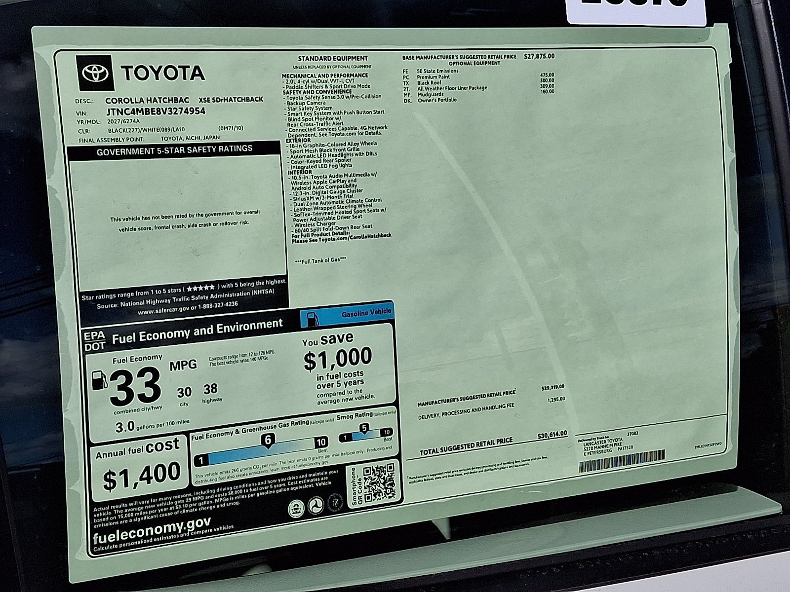 New 2027 Toyota Corolla XSE FWD image 7