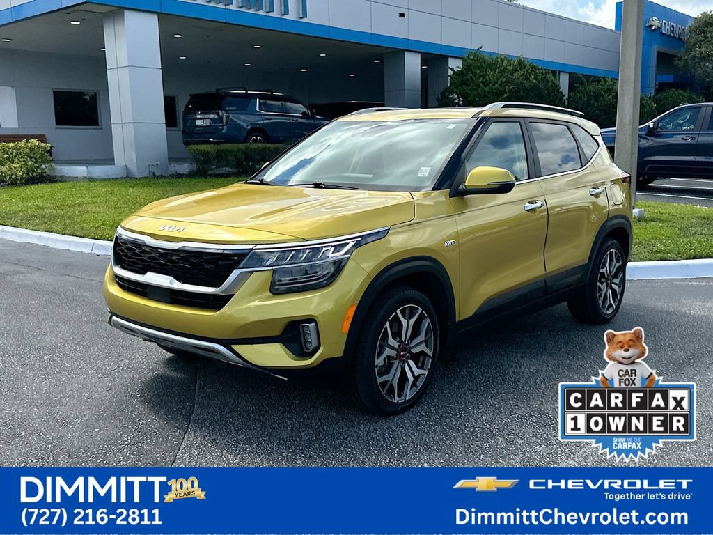 Used 2023 Kia Seltos SX w/ SX Sunroof Package AWD/4WD image 1