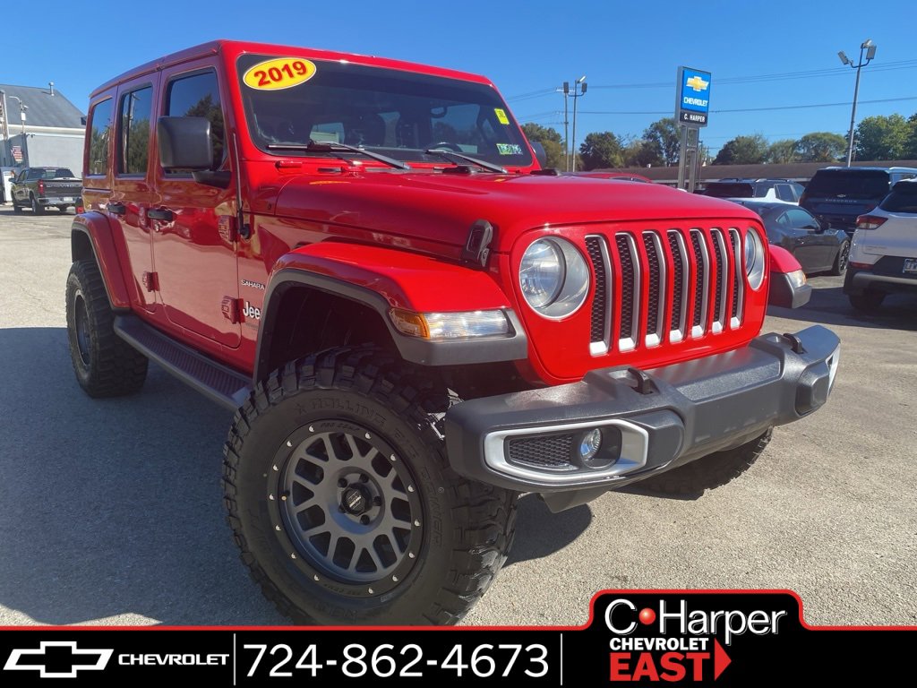 Used 2019 Jeep Wrangler Unlimited Sahara w/ Uconnect 4C Nav & Sound Group