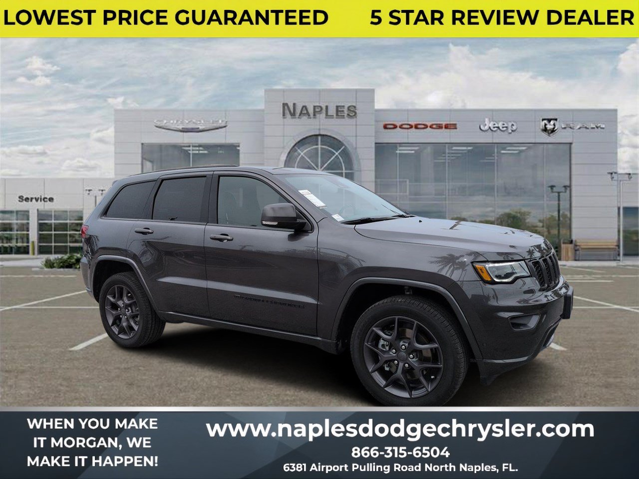 Used 2021 Jeep Grand Cherokee Limited w/ Quick Order Package 28K 80th AWD/4WD image 1