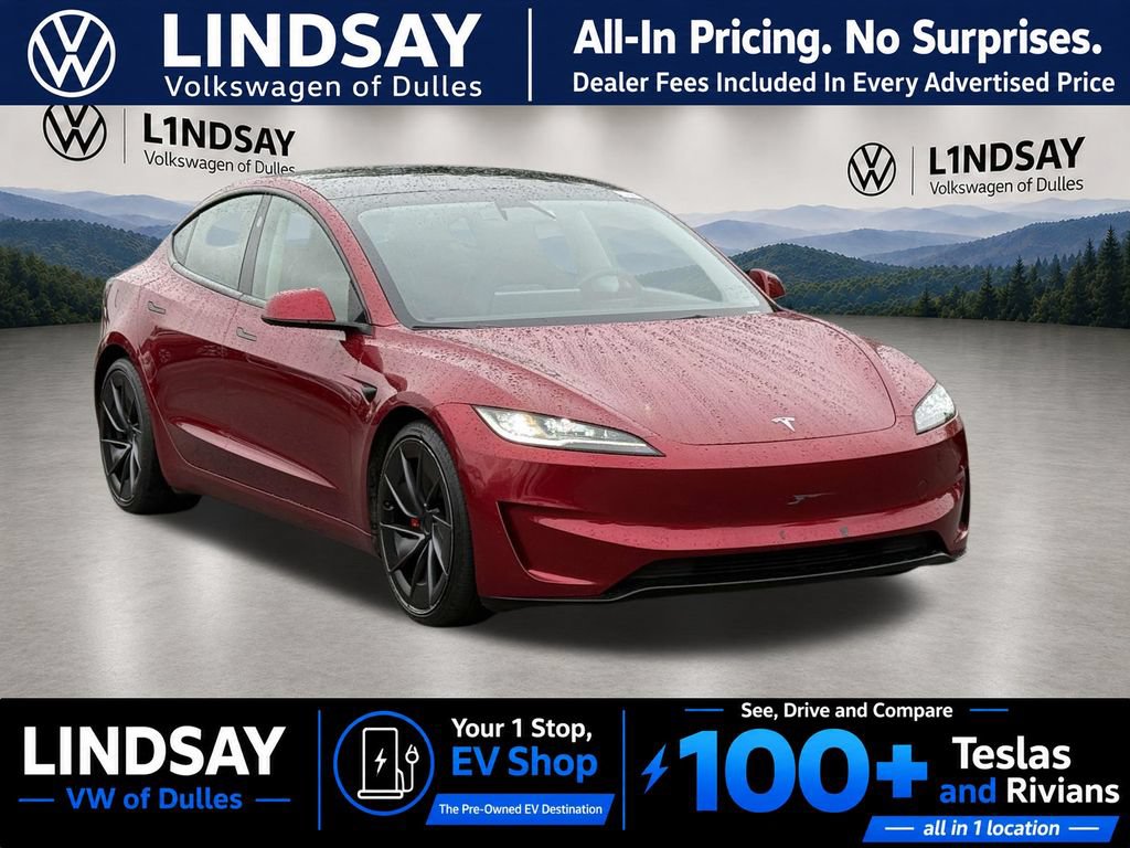 Used 2024 Tesla Model 3 Performance AWD/4WD image 1