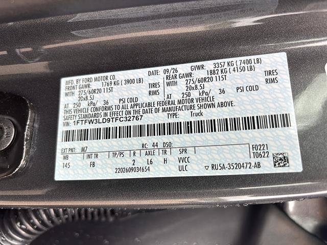 New 2026 Ford F150 XLT w/ Equipment Group 302A MID AWD/4WD image 20