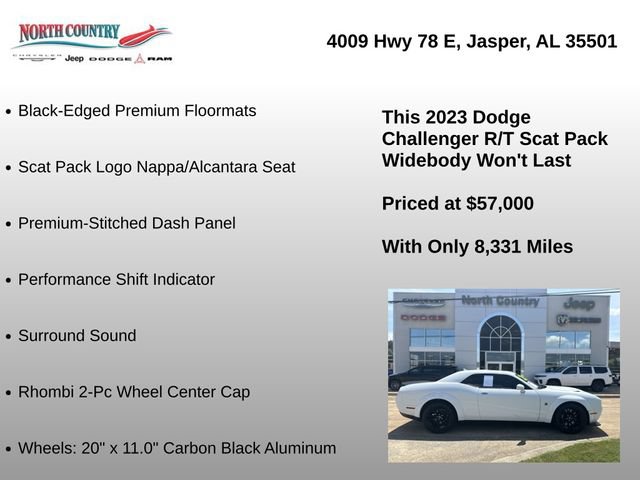 Used 2023 Dodge Challenger R/T Scat Pack RWD image 37