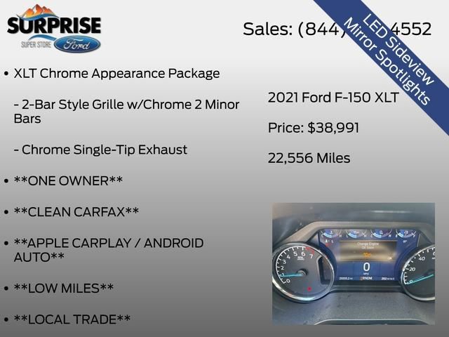 Used 2021 Ford F150 XLT w/ Equipment Group 302A High AWD/4WD image 27
