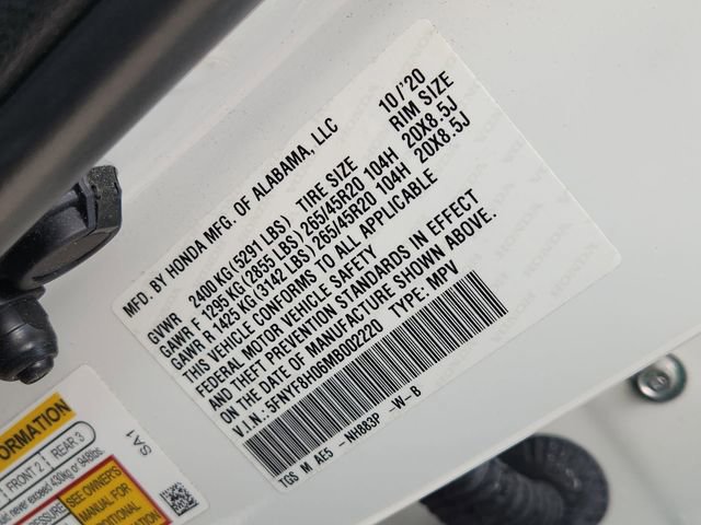 Used 2021 Honda Passport Elite image 34