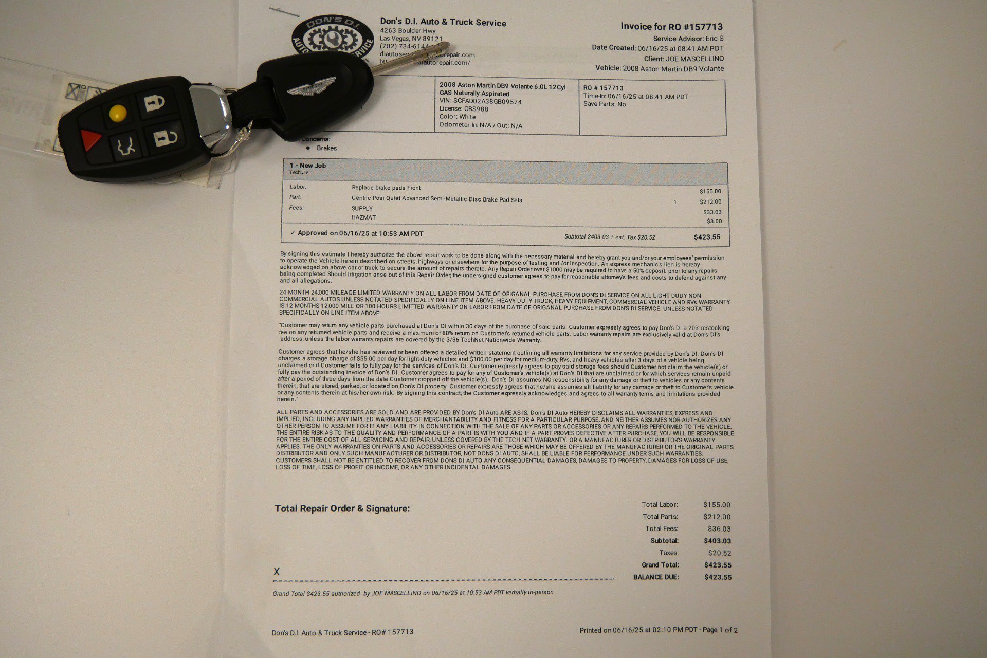 Used 2008 Aston Martin DB9 Volante RWD image 64
