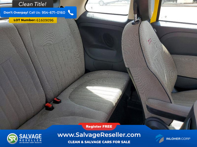 Used 2015 FIAT 500 Lounge FWD image 13