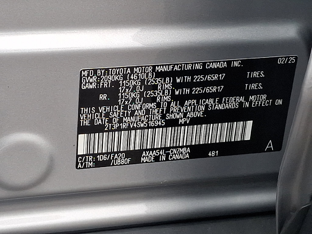 Certified 2025 Toyota RAV4 XLE AWD/4WD image 26