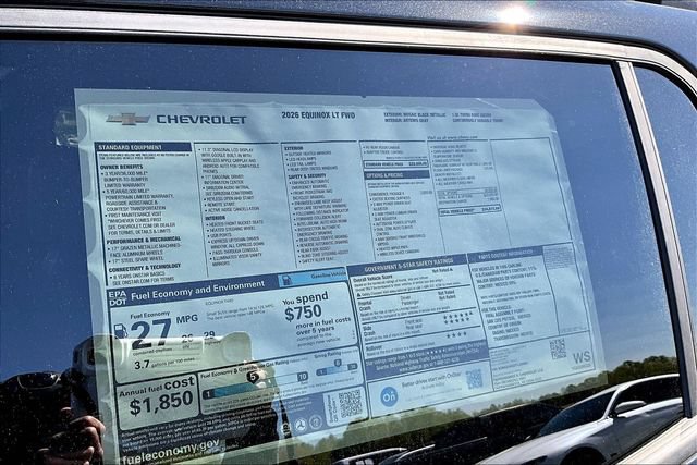 New 2026 Chevrolet Equinox LT w/ Convenience Package II FWD image 12