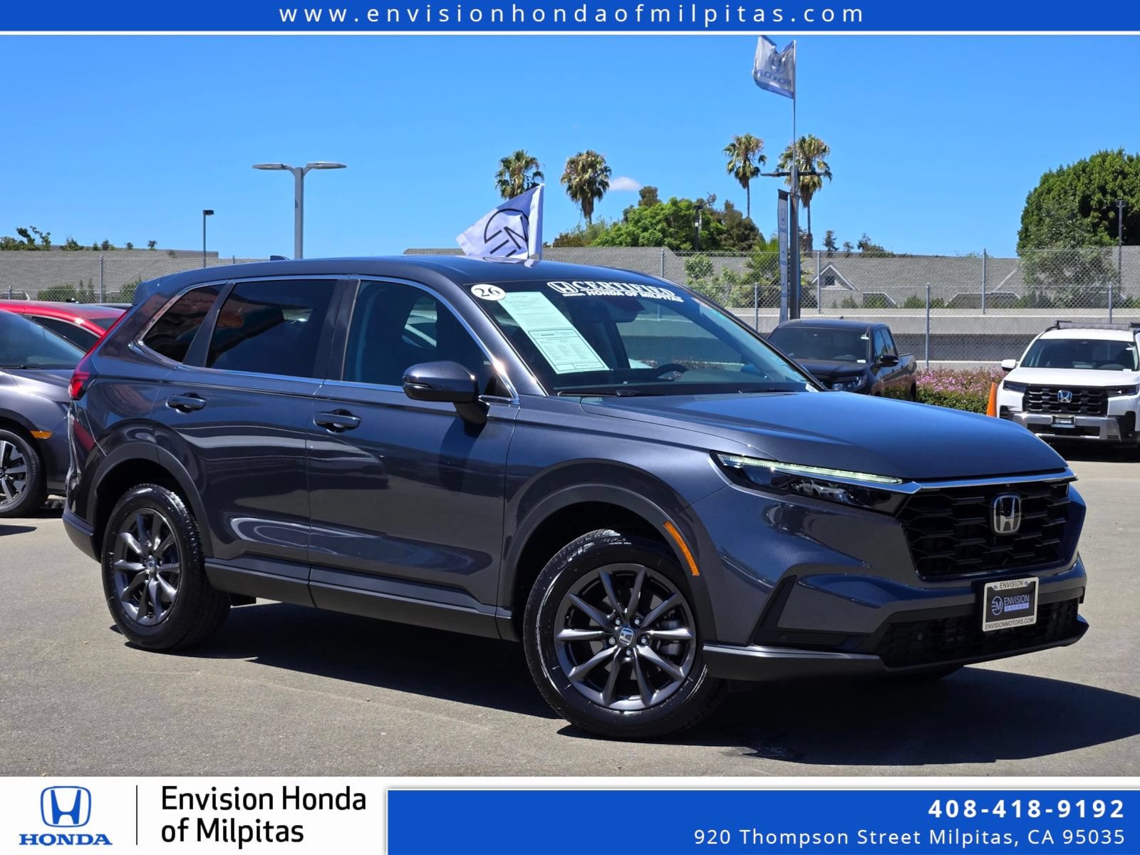 Certified 2026 Honda CR-V EX-L