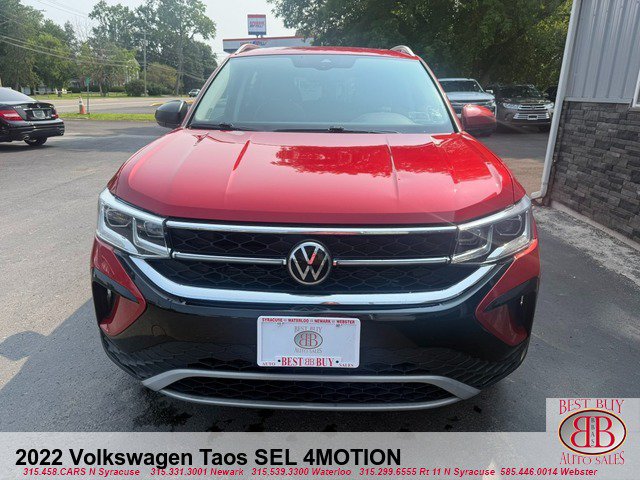 Used 2022 Volkswagen Taos SEL w/ Panoramic Sunroof Package AWD/4WD image 8