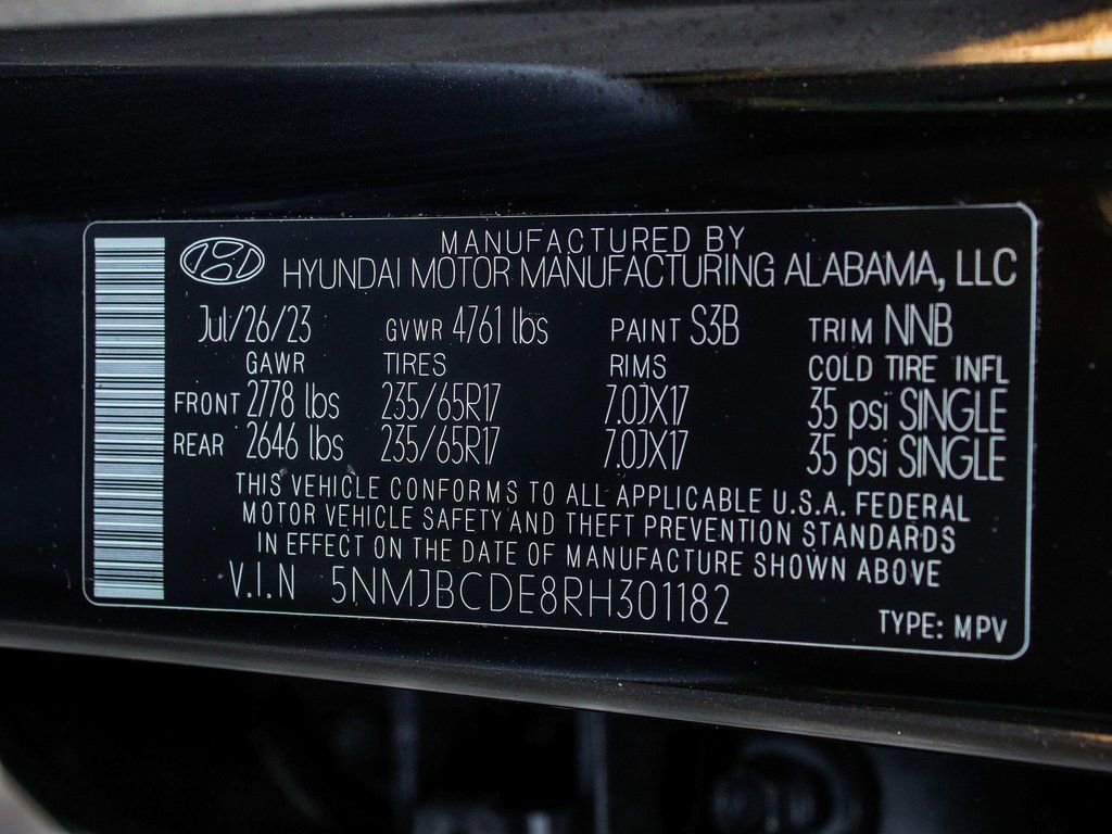 Used 2024 Hyundai Tucson SEL AWD/4WD image 14
