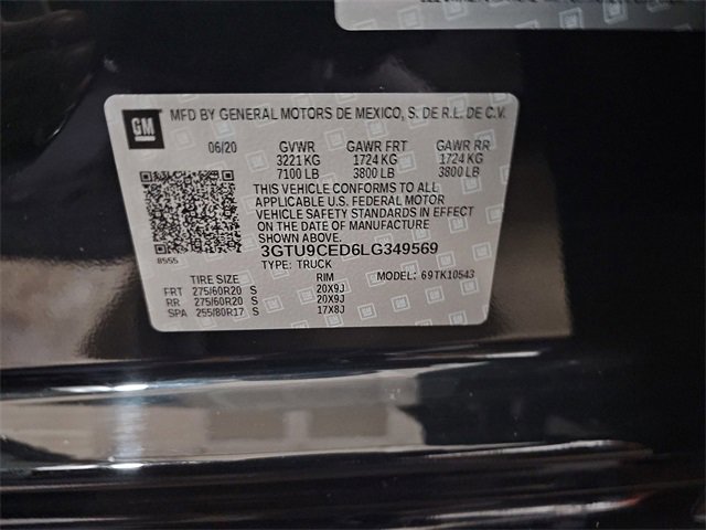 Used 2020 GMC Sierra 1500 Elevation w/ Elevation Value Package image 36