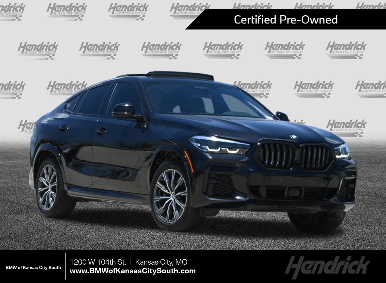 Certified 2022 BMW X6 M50i AWD/4WD image 1