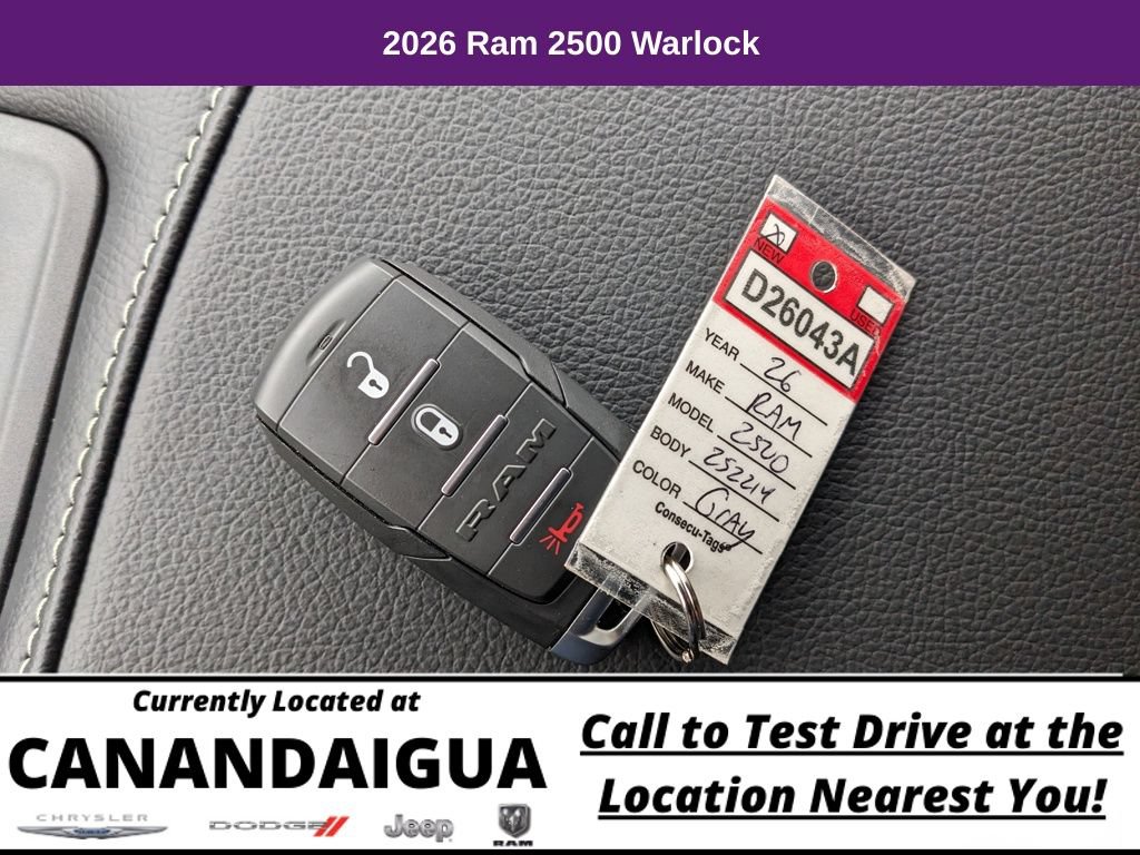 New 2026 RAM 2500 Warlock AWD/4WD image 36