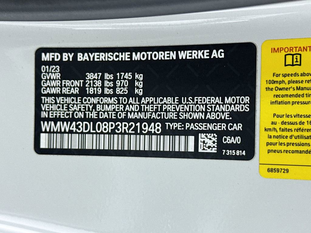 Used 2023 MINI Cooper S w/ Signature Upholstery Package FWD image 41