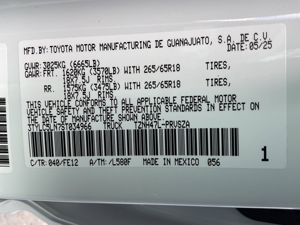 New 2025 Toyota Tacoma TRD Sport image 39