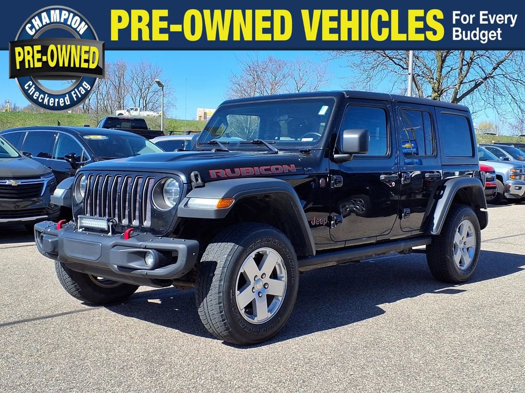 Used 2018 Jeep Wrangler Unlimited Rubicon w/ Steel Bumper Group AWD/4WD image 1
