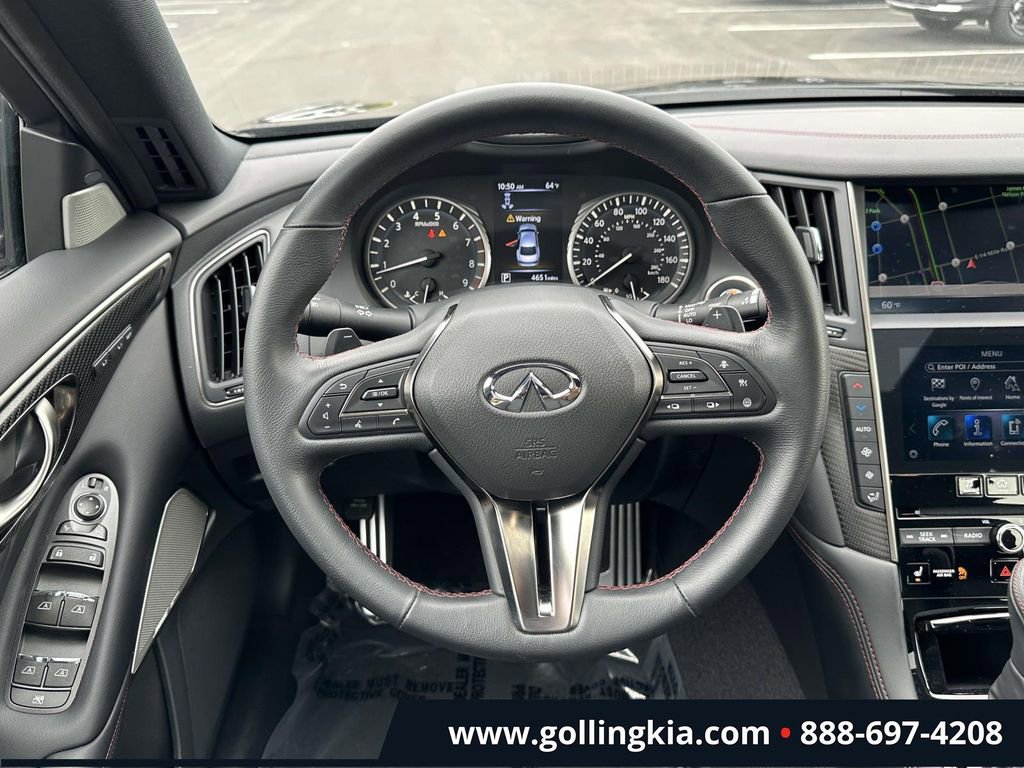 Used 2023 INFINITI Q50 Red Sport 400 w/ Black Opal Edition AWD/4WD image 13