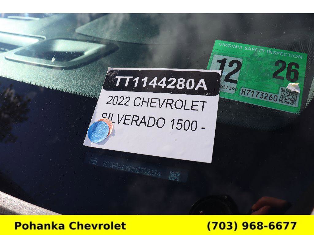 Certified 2022 Chevrolet Silverado 1500 W/T image 31