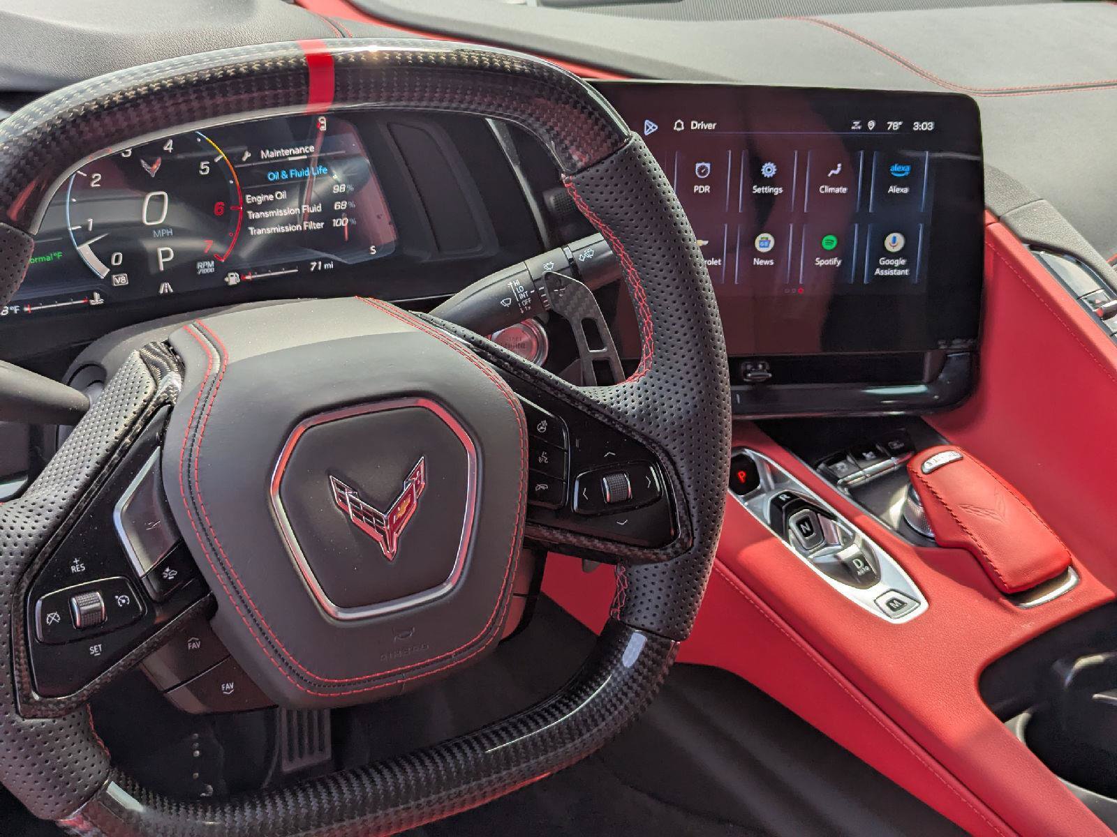 Certified 2025 Chevrolet Corvette Stingray Preferred Conv w/ Stealth Interior Trim Package RWD image 15