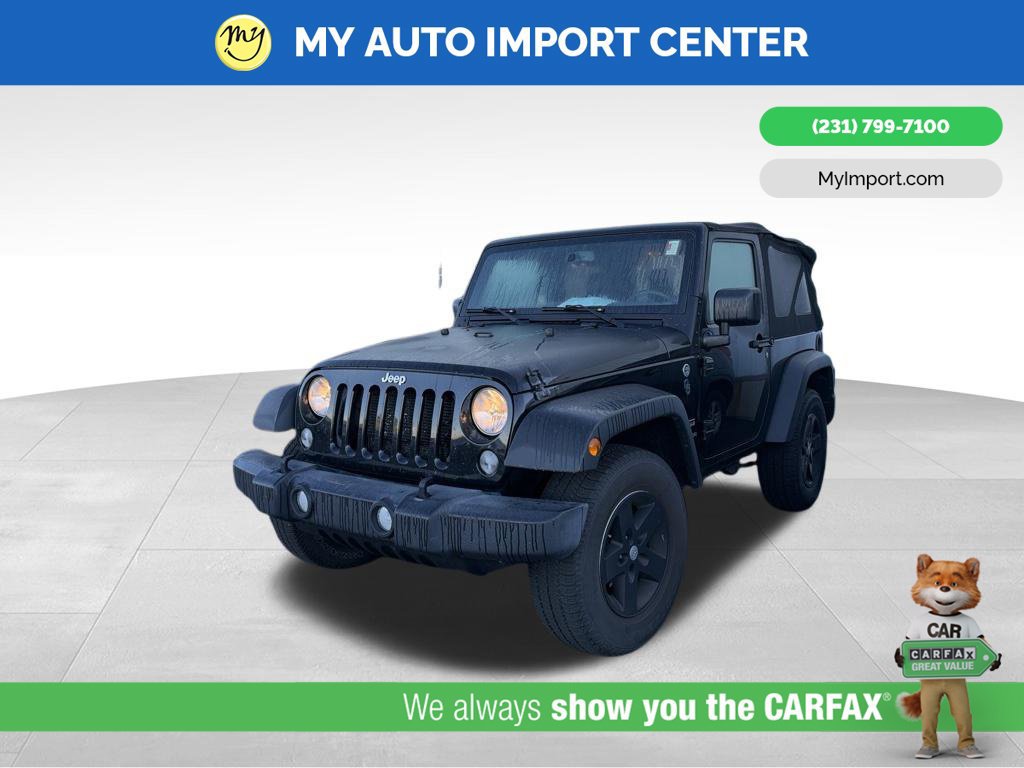 Used 2015 Jeep Wrangler Sport w/ Quick Order Package 24S AWD/4WD image 3