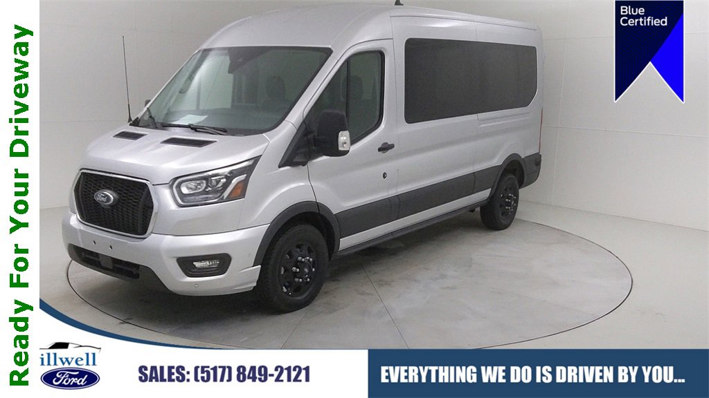 Certified 2023 Ford Transit 350 Medium Roof AWD w/ Upfitter Package