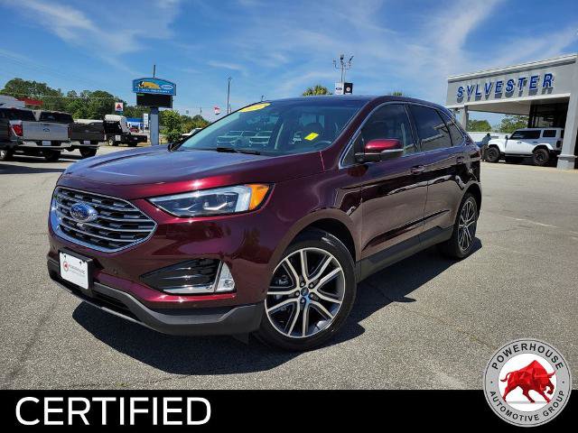 Certified 2019 Ford Edge Titanium w/ Equipment Group 301A FWD image 1