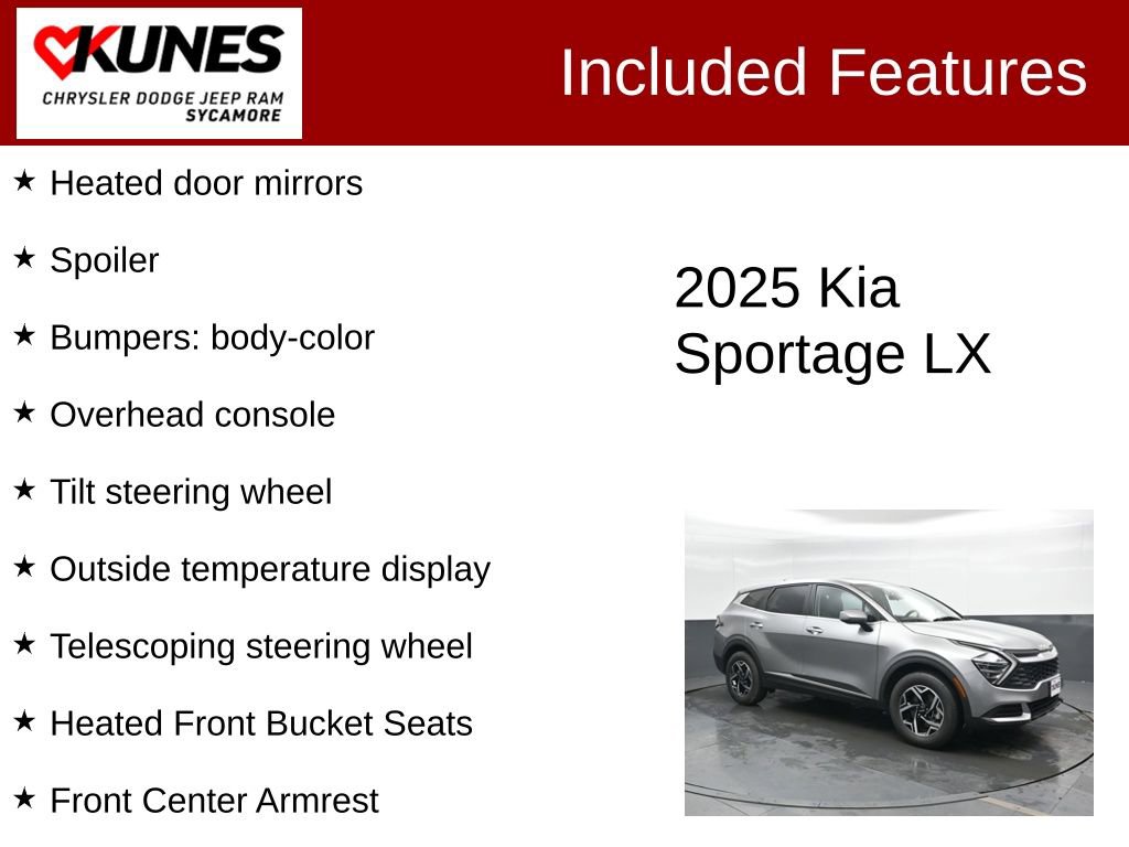 Used 2025 Kia Sportage LX image 4