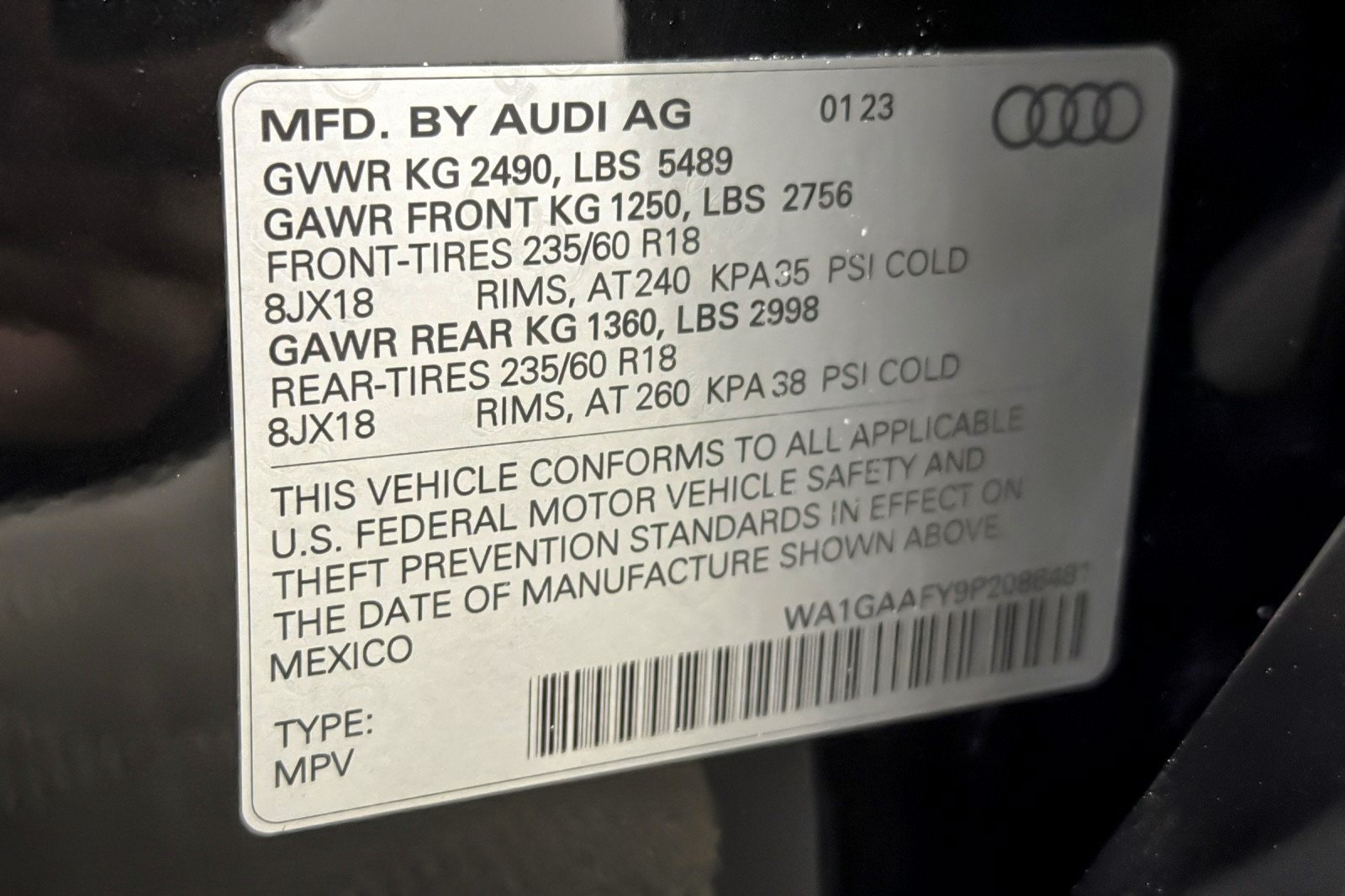 Used 2023 Audi Q5 2.0T Premium w/ Convenience Package AWD/4WD image 27