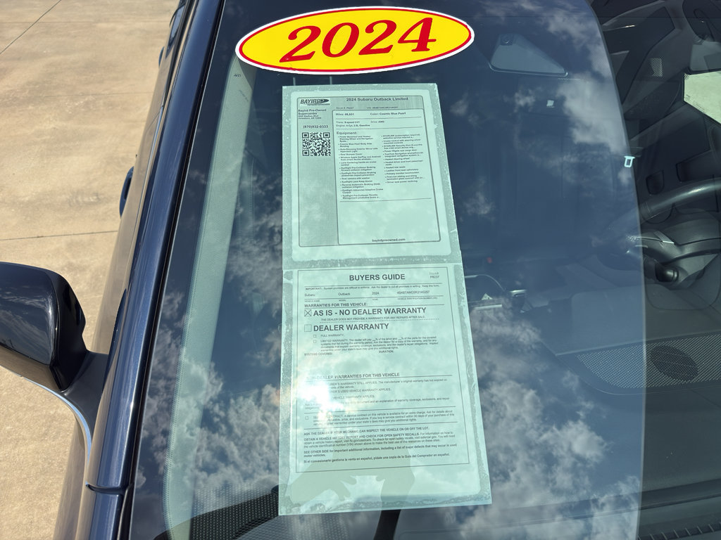 Used 2024 Subaru Outback Limited AWD/4WD image 12