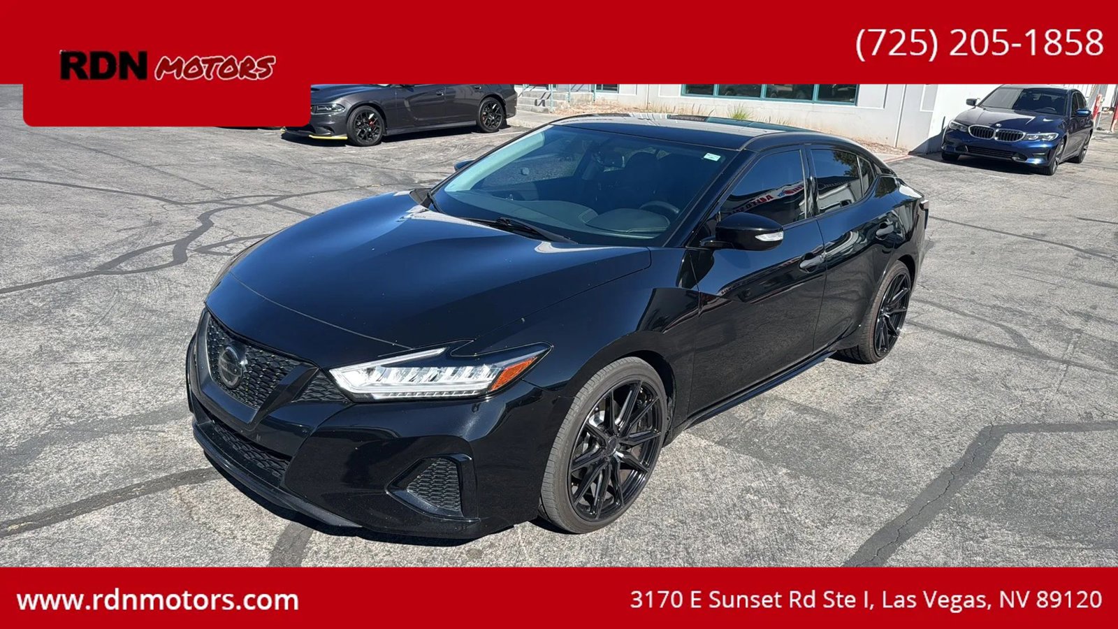 Used 2019 Nissan Maxima 3.5 SV w/ Floor Mat Group FWD image 2