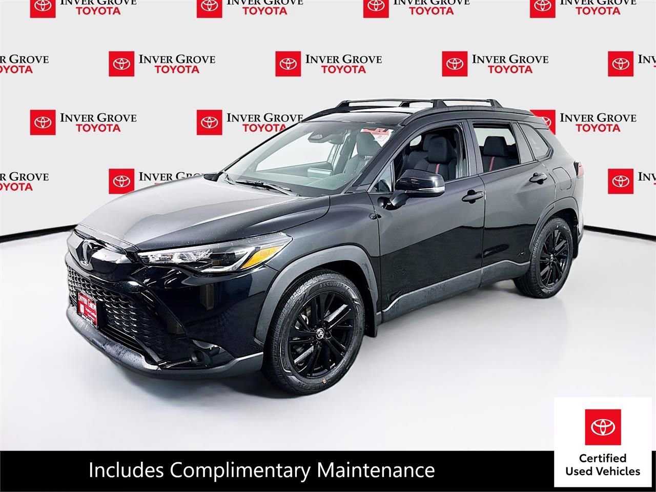 Certified 2024 Toyota Corolla Cross Nightshade w/ Moonroof Package