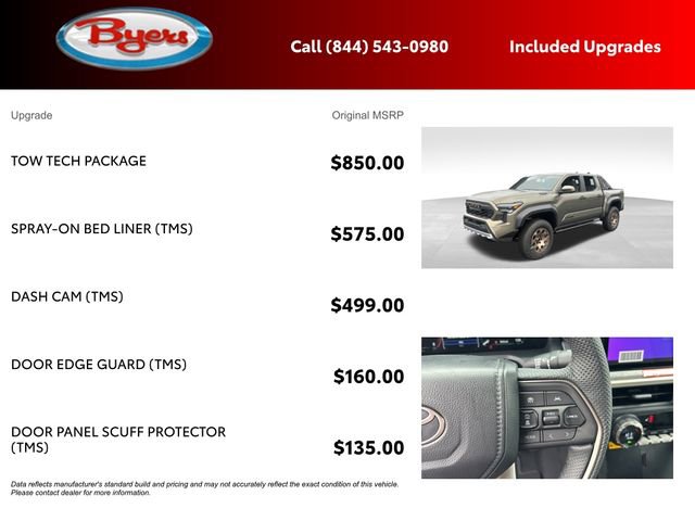 New 2025 Toyota Tacoma 4x4 Double Cab Hybrid w/ Tow Tech Package image 5