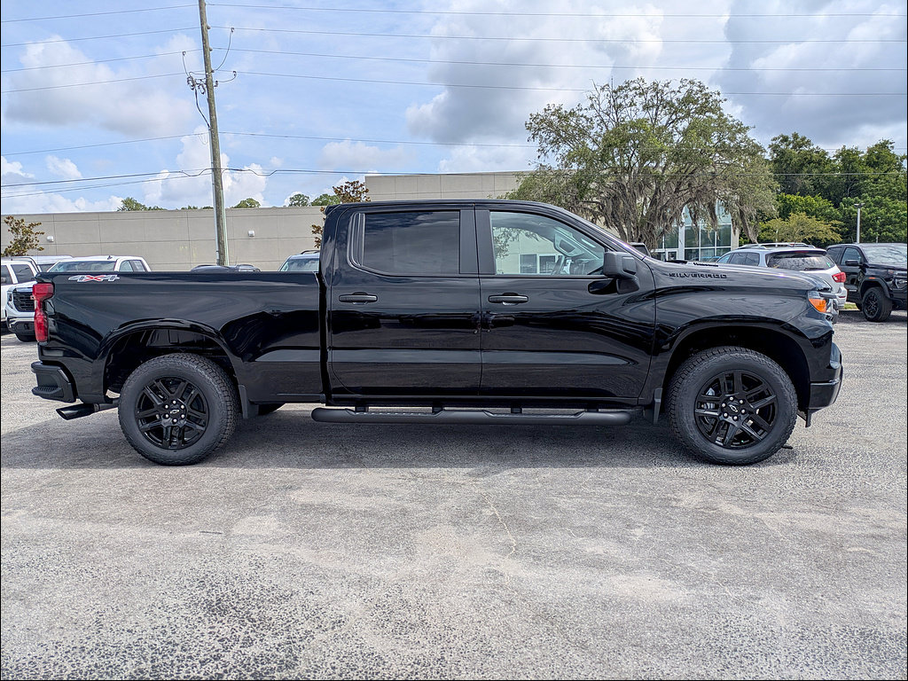 New 2026 Chevrolet Silverado 1500 Custom w/ Turbomax Blackout Package AWD/4WD image 3