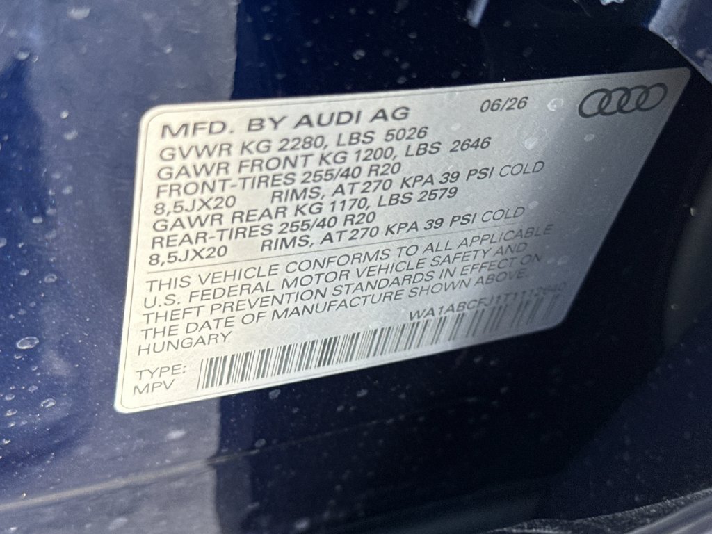 New 2026 Audi Q3 quattro 2.0T AWD/4WD image 30