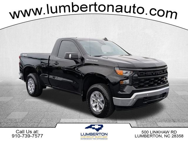 Used 2025 Chevrolet Silverado 1500 W/T w/ WT Safety Package AWD/4WD image 1