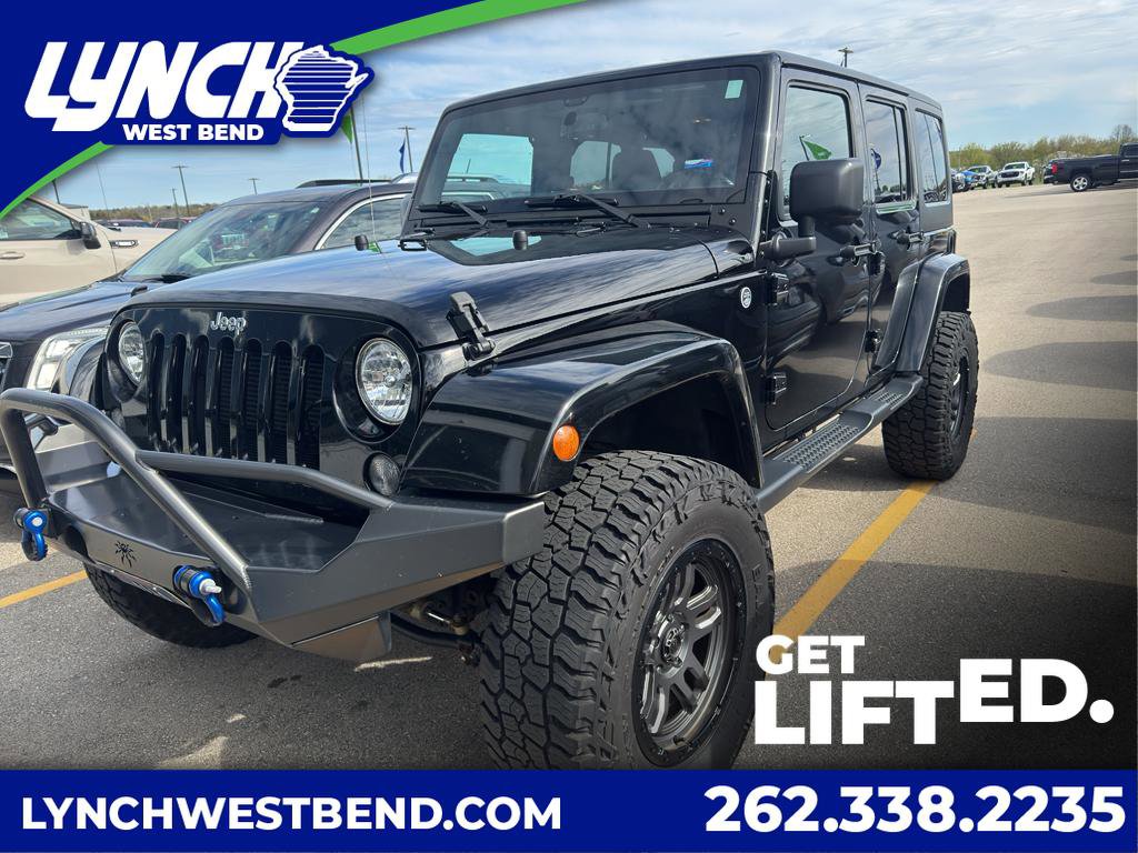 Used 2015 Jeep Wrangler Unlimited Sahara w/ Dual Top Group AWD/4WD image 1