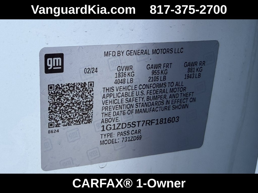 Used 2024 Chevrolet Malibu LT FWD image 33