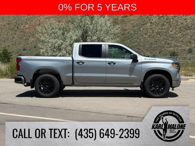 New 2026 Chevrolet Silverado 1500 Custom w/ LPO, Dark Essentials Package AWD/4WD image 7