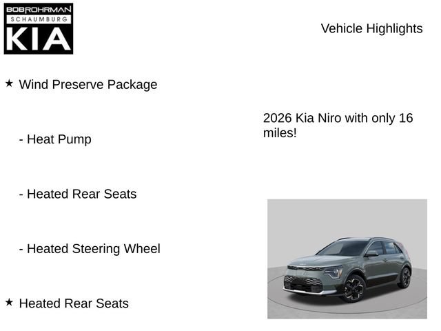 New 2026 Kia Niro Wind w/ Wind Preserve Package FWD image 7