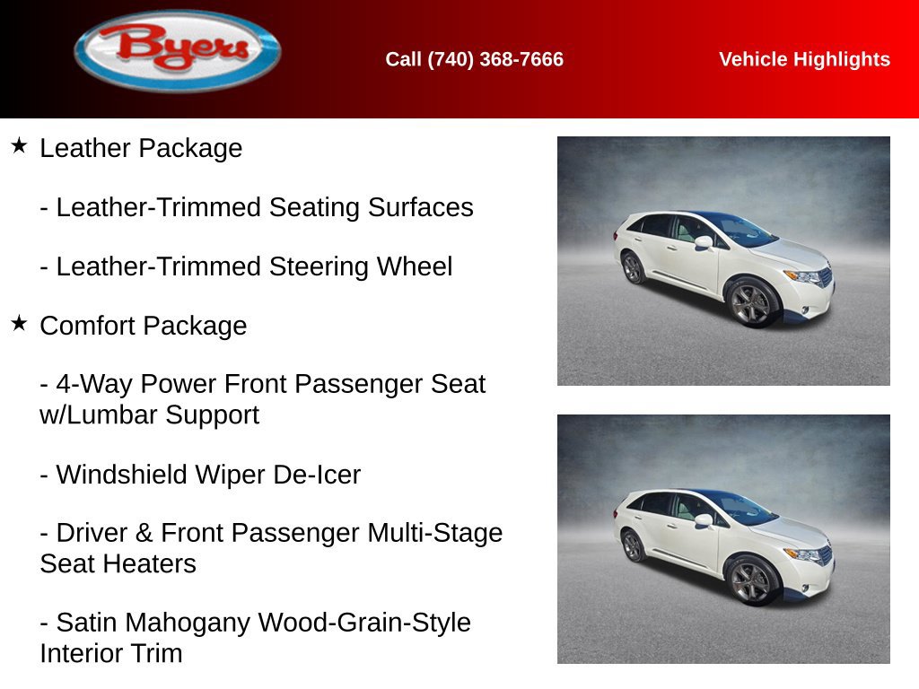 Used 2011 Toyota Venza AWD w/ Comfort Pkg image 12