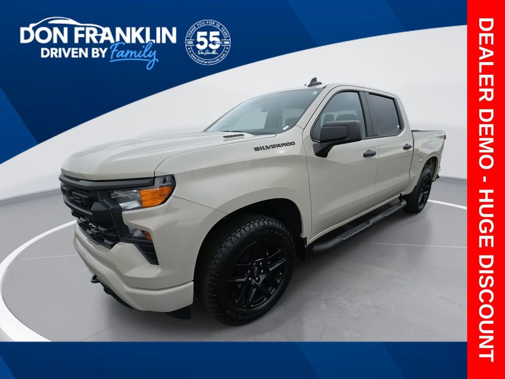 New 2026 Chevrolet Silverado 1500 Custom w/ Turbomax Blackout Package image 1